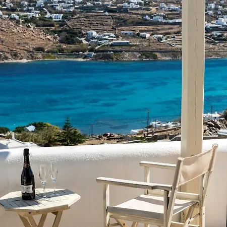Yalos Mykonos Ornos Pouli Private W Shared Swimming Pool Apartmán