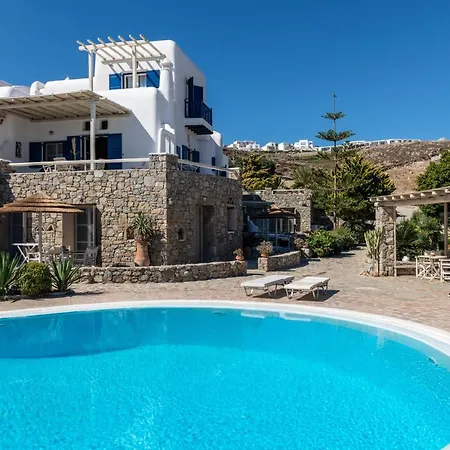 Apartmán Yalos Mykonos Ornos Pouli Private W Shared Swimming Pool Mykonos Town
