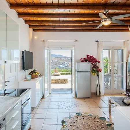 Apartament Yalos Mykonos Ornos Pouli Private W Shared Swimming Pool *