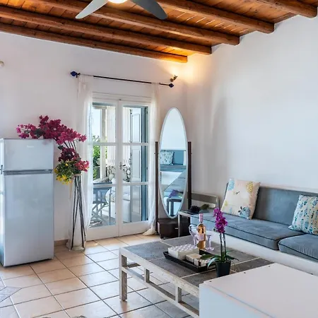 아파트 Yalos Mykonos Ornos Pouli Private W Shared Swimming Pool Mykonos Town