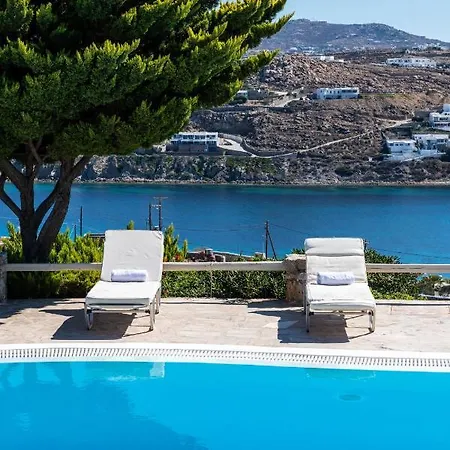 Yalos Mykonos Ornos Pouli Private W Shared Swimming Pool Apartmán *