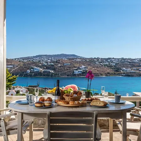 Apartmán Yalos Mykonos Ornos Pouli Private W Shared Swimming Pool *