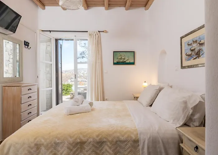 Yalos Mykonos Ornos Pouli Private W Shared Swimming Pool アパート Mykonos Town