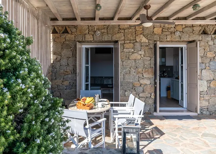 아파트 Yalos Mykonos Ornos Pouli Private W Shared Swimming Pool Mykonos Town