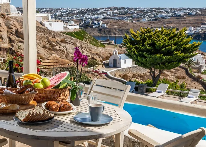 Yalos Mykonos Ornos Pouli Private W Shared Swimming Pool 아파트