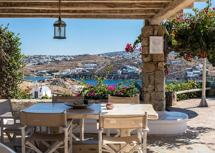 Yalos Mykonos Ornos Pouli Private W Shared Swimming Pool アパート *